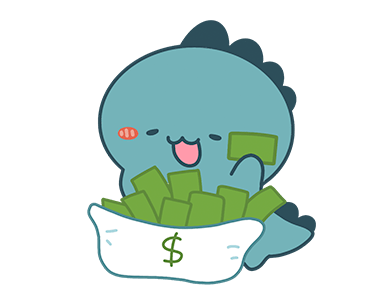 : Cute Dino : (Green) รูปที่ 14