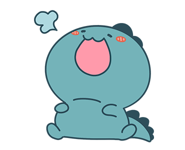: Cute Dino : (Green) รูปที่ 16