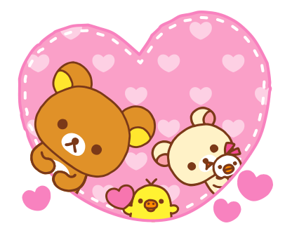 Rilakkuma สติกเกอร์ข้อความ รูปที่ 32