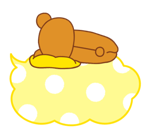Rilakkuma สติกเกอร์ข้อความ รูปที่ 50