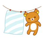 Rilakkuma สติกเกอร์ข้อความ รูปที่ 70