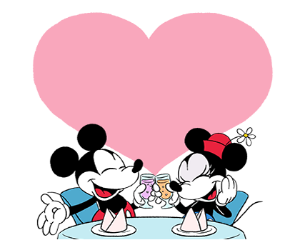 มิคกี้ & มินนี่ สติกเกอร์ข้อคว รูปที่ 36
