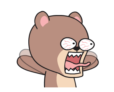 Weird Bear (Animated) รูปที่ 8