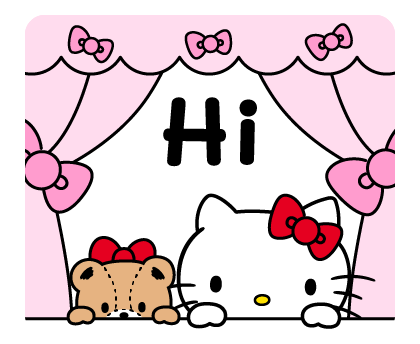 เฮลโลคิตตี ฉากหลังดุ๊กดิ๊กได้ รูปที่ 13