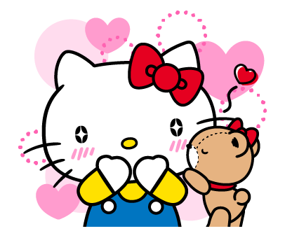เฮลโลคิตตี ฉากหลังดุ๊กดิ๊กได้ รูปที่ 16