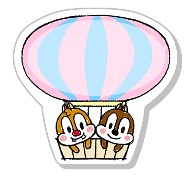 ชิป แอนด์ เดล สติกเกอร์ข้อความ รูปที่ 44