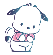 Pochacco ลายเส้นสีน้ำสดใส รูปที่ 5