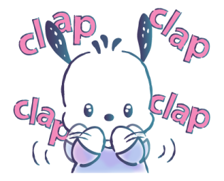 Pochacco ลายเส้นสีน้ำสดใส รูปที่ 12