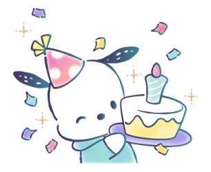 Pochacco ลายเส้นสีน้ำสดใส รูปที่ 33