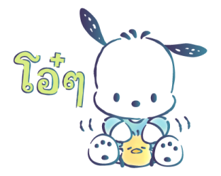 Pochacco ลายเส้นสีน้ำสดใส รูปที่ 39