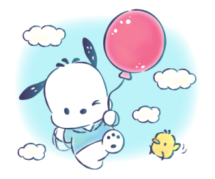 Pochacco ลายเส้นสีน้ำสดใส รูปที่ 40