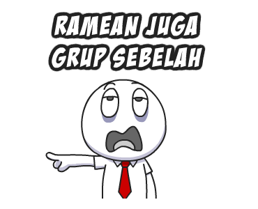 Stiker GRUP SEBELAH รูปที่ 4