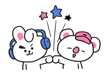 UNIVERSTAR BT21 PINKMUSIC รูปที่ 13