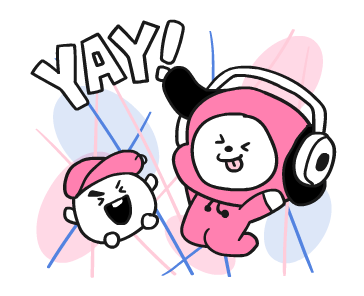 UNIVERSTAR BT21 PINKMUSIC รูปที่ 15