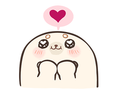 Baby Seal A-SHU Special Effect Stickers รูปที่ 2