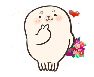 Baby Seal A-SHU Special Effect Stickers รูปที่ 20