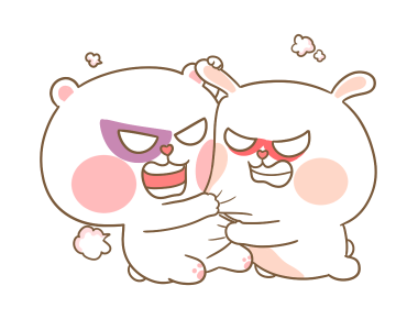 หมีนุ่มกับต่ายนิ่ม กอดกัน กอดกัน รูปที่ 8
