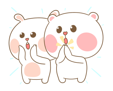 หมีนุ่มกับต่ายนิ่ม กอดกัน กอดกัน รูปที่ 23