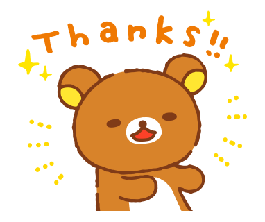 Rilakkuma สติกเกอร์เอฟเฟกต์ รูปที่ 3