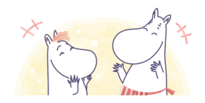มูมิน สติกเกอร์จิ๋วลายเส้นสีน้ำ รูปที่ 10