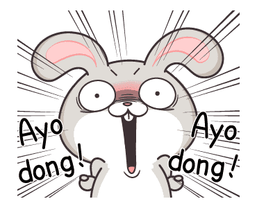 Very Miss Rabbit Sound Stickers รูปที่ 1