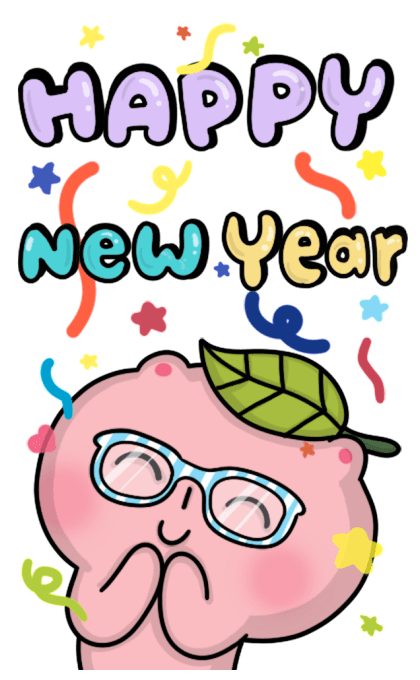 โมจิฉะสวัสดีปีใหม่และเทศกาล Big Sticker รูปที่ 2