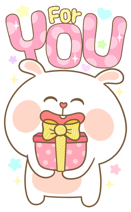 หมีนุ่มต่ายนิ่ม : เทศกาล [บิ๊กสติกเกอร์] รูปที่ 24
