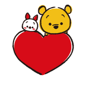 Disney Tsum Tsum ลายเส้นสีเทียน รูปที่ 1