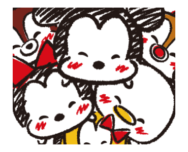 Disney Tsum Tsum ลายเส้นสีเทียน รูปที่ 23
