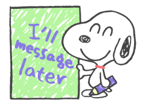 Snoopy คำพูดสบายๆ ในลายเส้นวาดเล่น รูปที่ 40