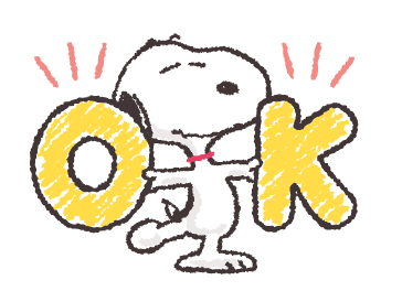 Snoopy สติกเกอร์สำหรับทุกวัน♪ รูปที่ 2