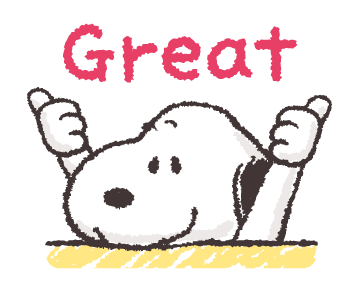 Snoopy สติกเกอร์สำหรับทุกวัน♪ รูปที่ 4
