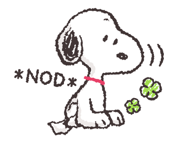 Snoopy สติกเกอร์สำหรับทุกวัน♪ รูปที่ 5