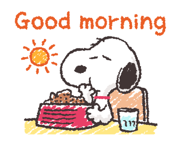 Snoopy สติกเกอร์สำหรับทุกวัน♪ รูปที่ 10