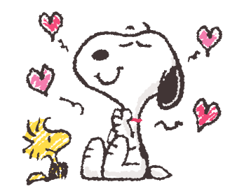 Snoopy สติกเกอร์สำหรับทุกวัน♪ รูปที่ 15