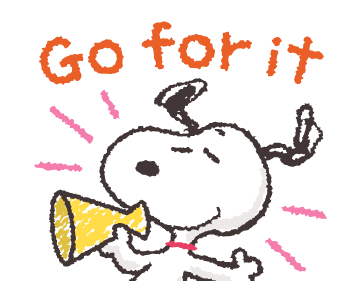 Snoopy สติกเกอร์สำหรับทุกวัน♪ รูปที่ 16