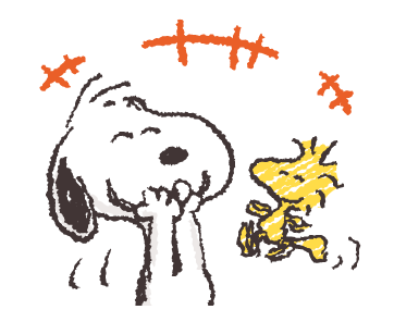 Snoopy สติกเกอร์สำหรับทุกวัน♪ รูปที่ 18