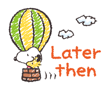 Snoopy สติกเกอร์สำหรับทุกวัน♪ รูปที่ 24