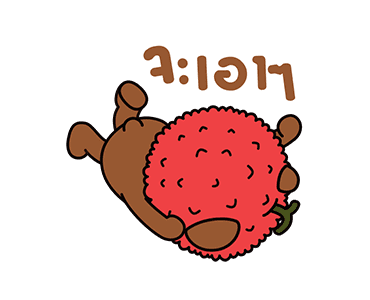LYCHEE Animated Stickers: Daily Life รูปที่ 15