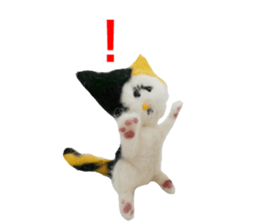 Viky貼圖 羊毛氈貓貼圖