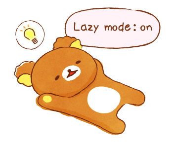 Rilakkuma beside you stickers รูปที่ 6