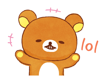 Rilakkuma beside you stickers รูปที่ 12