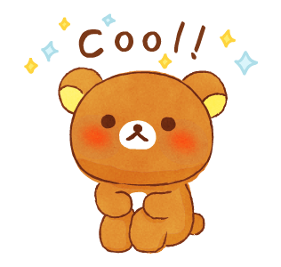 Rilakkuma beside you stickers รูปที่ 16