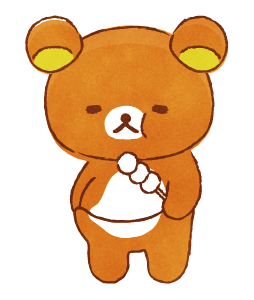 Rilakkuma beside you stickers รูปที่ 17