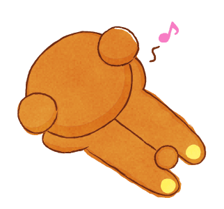 Rilakkuma beside you stickers รูปที่ 18