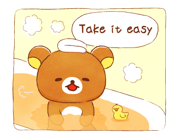 Rilakkuma beside you stickers รูปที่ 23