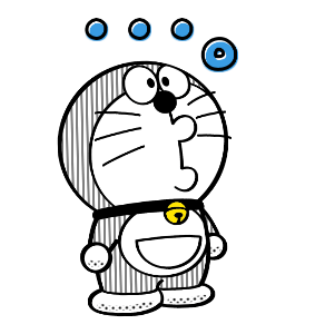 โดราเอมอน สติกเกอร์โมโนโทน รูปที่ 13