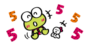 KEROKEROKEROPPI สติกเกอร์จิ๋ว รูปที่ 17