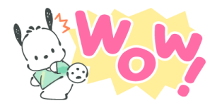 Pochacco สติกเกอร์จิ๋ว รูปที่ 30