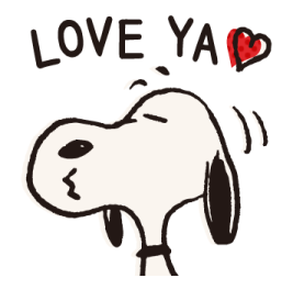 Snoopy สติกเกอร์อารมณ์ดี รูปที่ 4